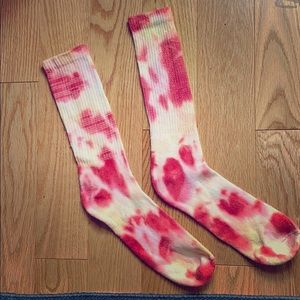 Tie dye socks